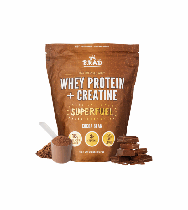 B.rad Grassfed Whey Protein Isolate + Creatine Superfuel - Available in 4 Delicious Flavors! - Image 2