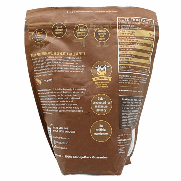 B.rad Grassfed Whey Protein Isolate + Creatine Superfuel - Available in 4 Delicious Flavors! - Image 6