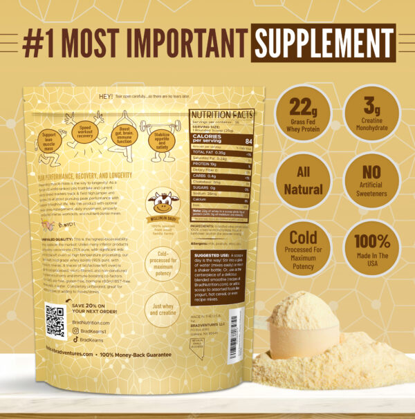 B.rad Whey Protein + Creatine Superfuel - Image 4