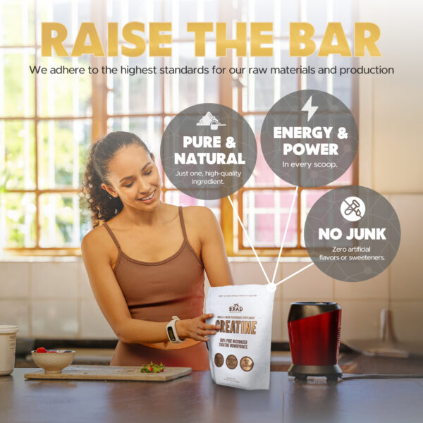 B.rad 100% Pure Creatine Monohydrate - Image 5